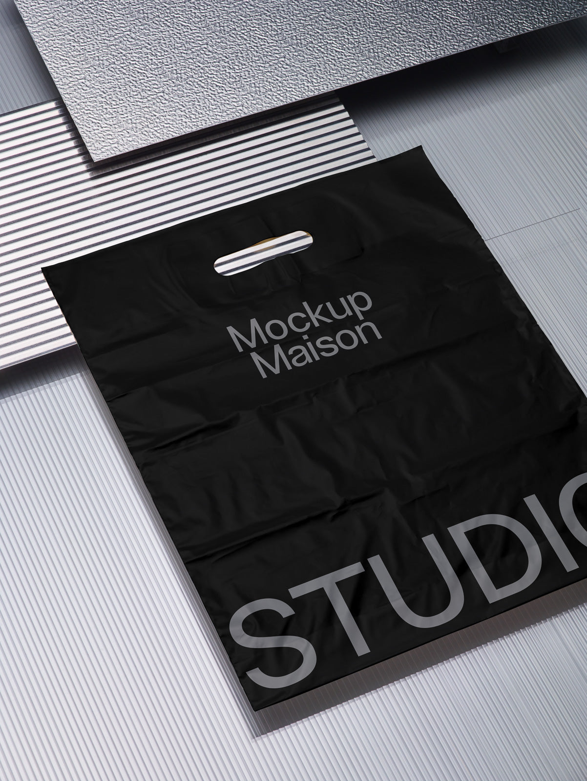 Free Plastic Bag Mockup