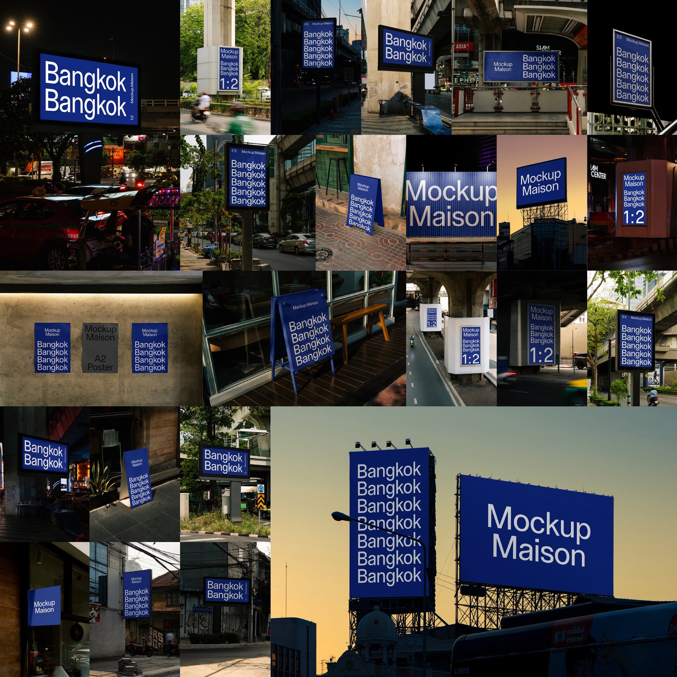 Bangkok Collection – 23 Mockups