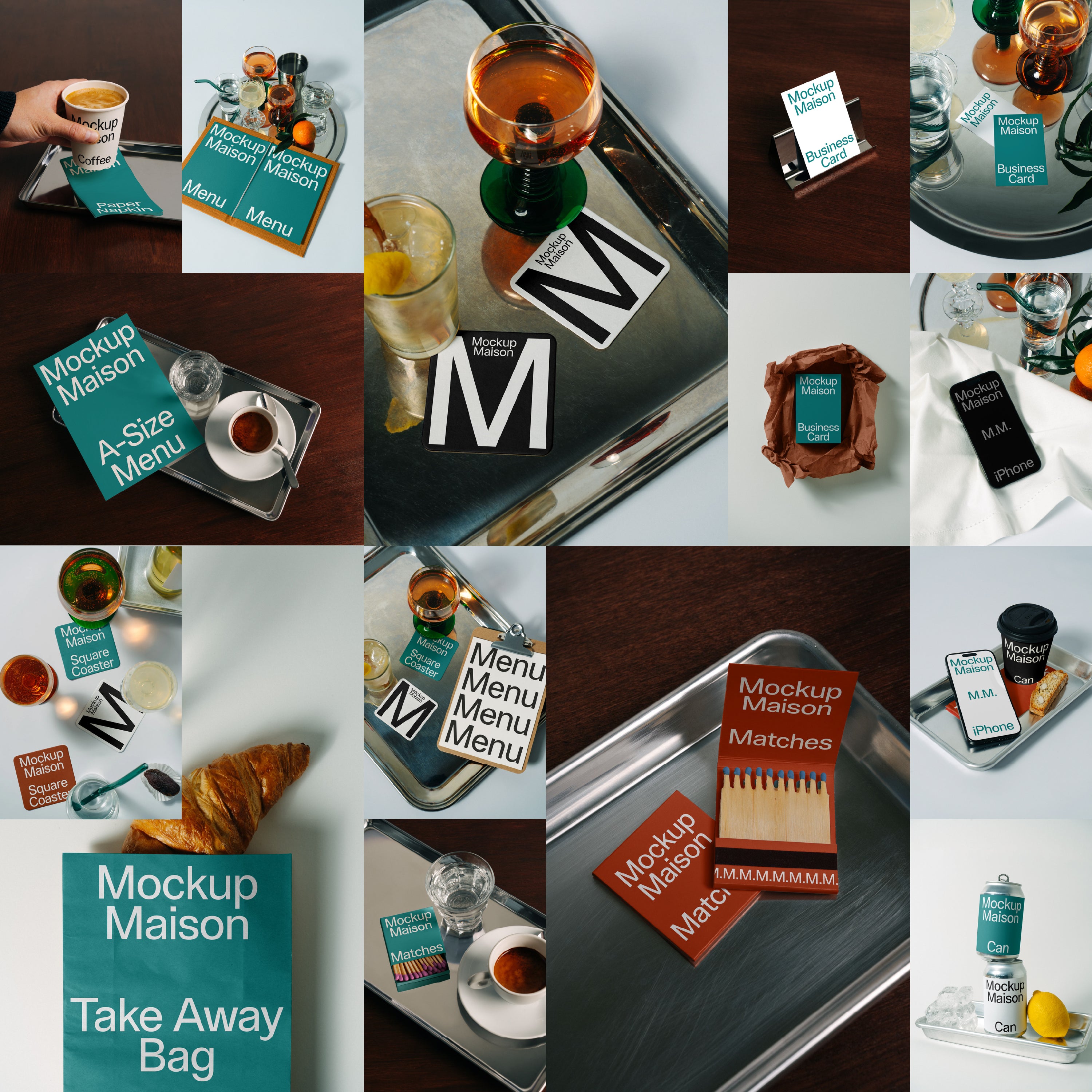 Best of Gourmet Collection – 15 Mockups