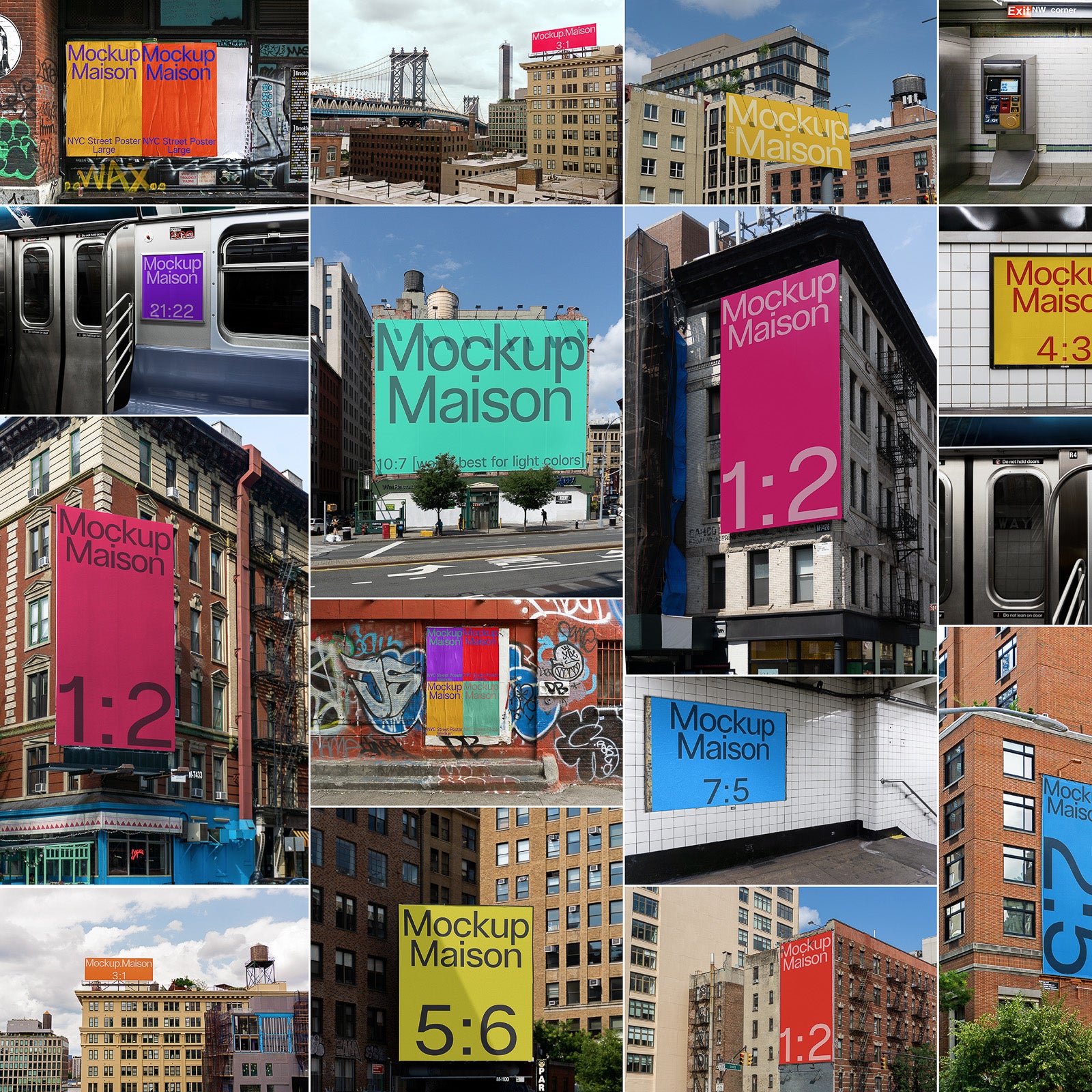 New York City Collection – 22 Mockups