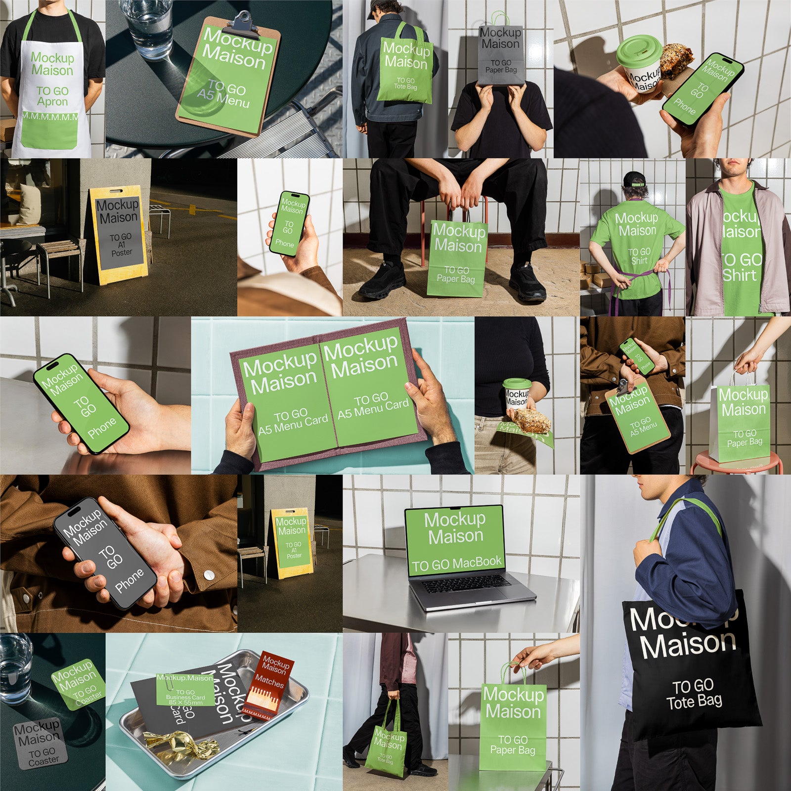 ToGo Print and Digital Collection – 23 Mockups