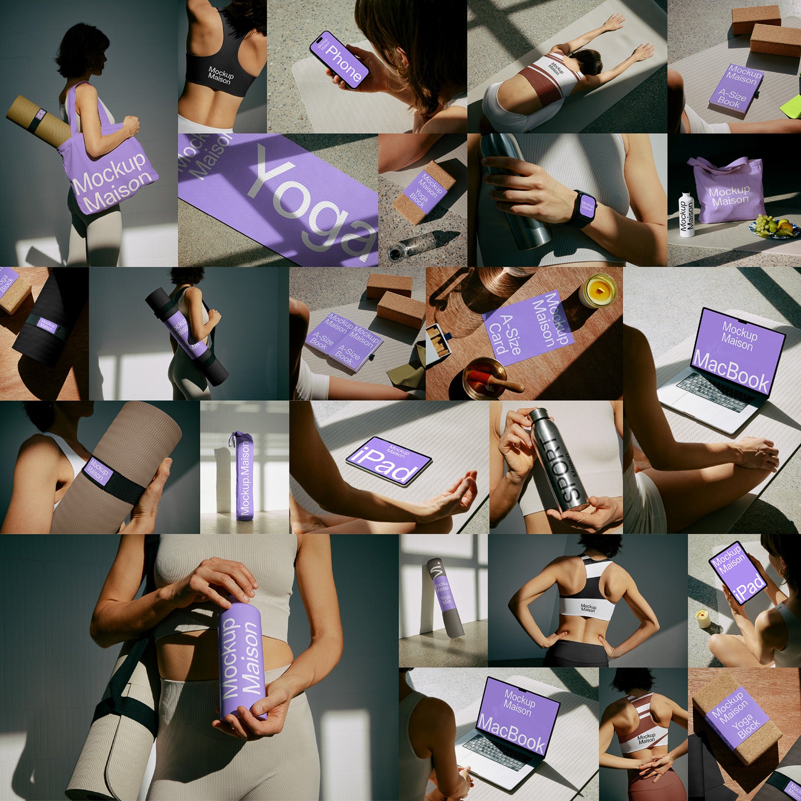 Yoga Collection – 25 Mockups